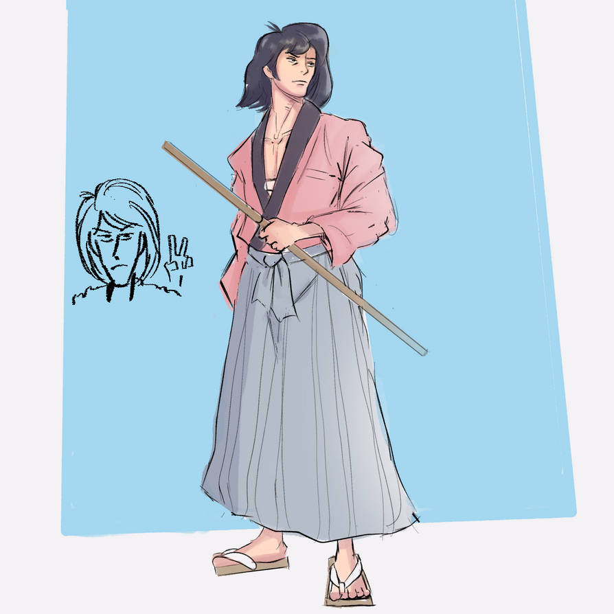 Goemon ishikawa Lupin the third by toxicgad on DeviantArt