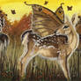 ACEO Meadow Fawns