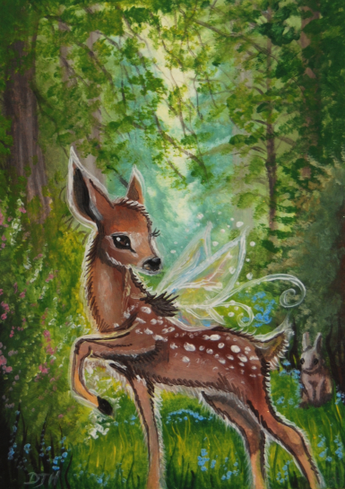 ACEO - Child Of The Forest