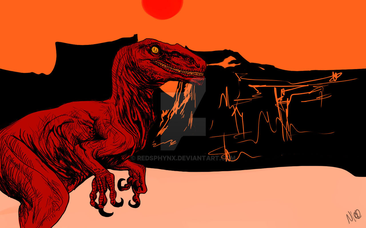 Utah raptor by RedSphynx on DeviantArt