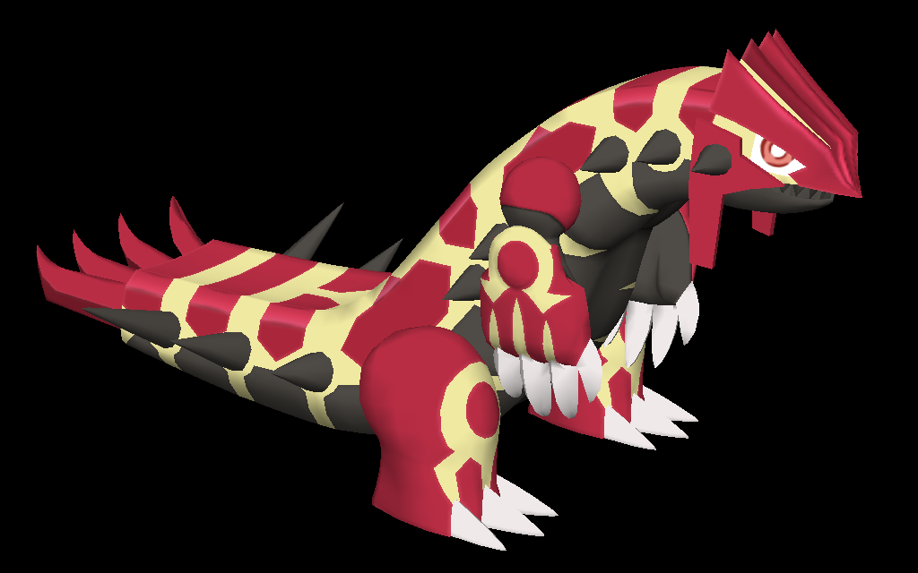 Primal Groudon Model