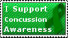 Concussion Awareness Stamp!