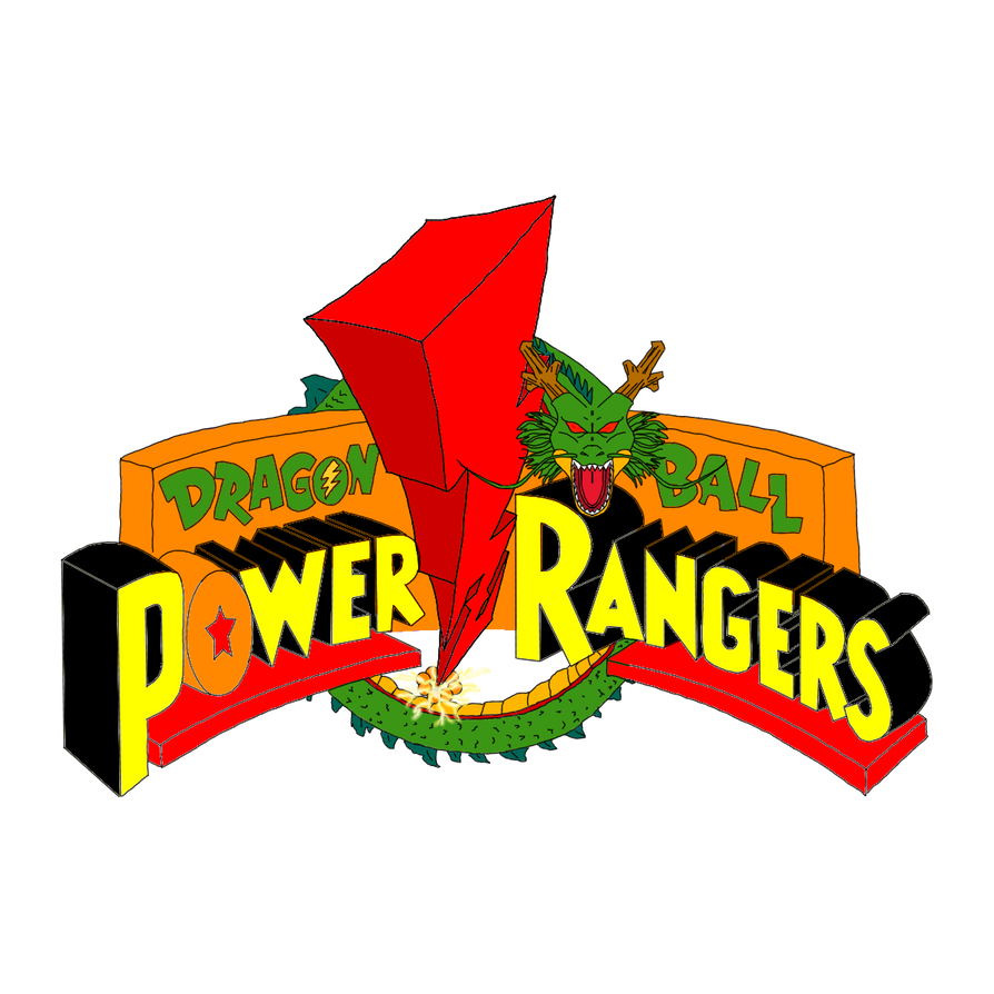 Dragon Ball Z Power Ranger Crossover Logo by AlternateVisionsGhxt on ...
