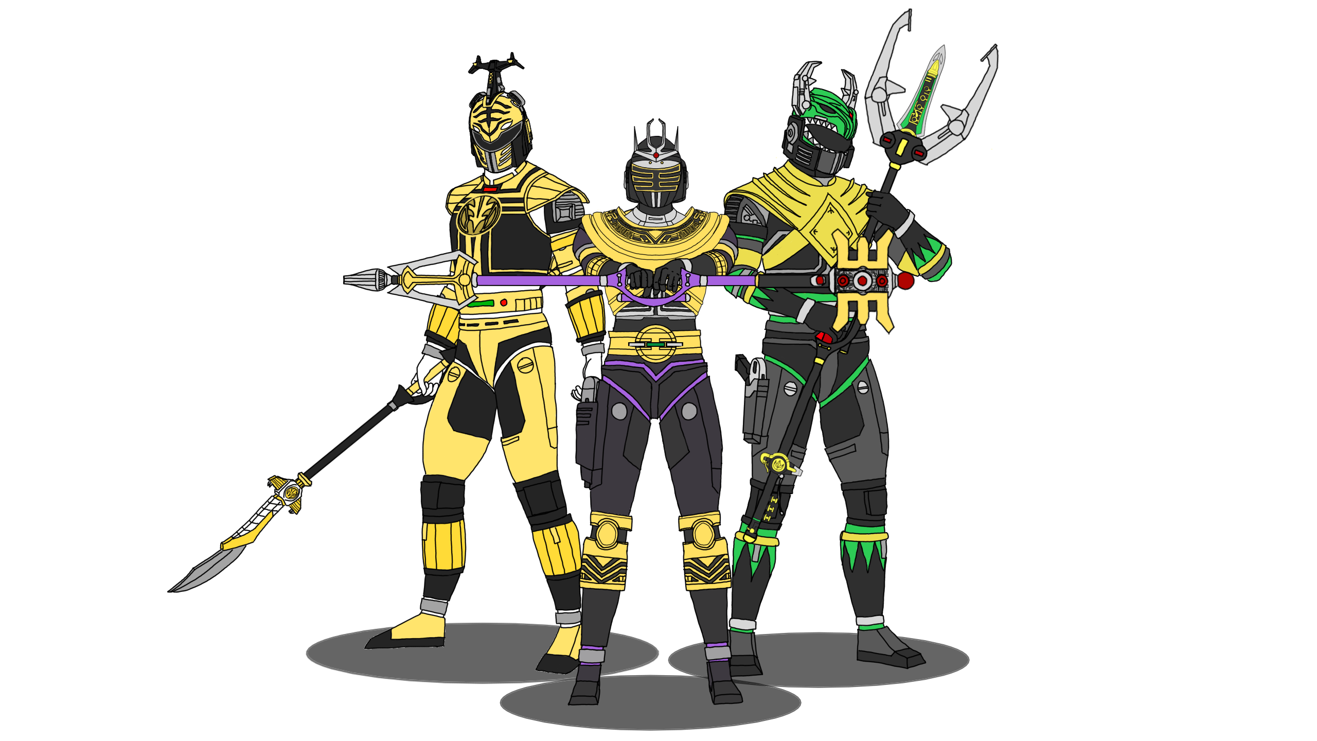 Beetle Rangers Power Borgs by AlternateVisionsGhxt on DeviantArt