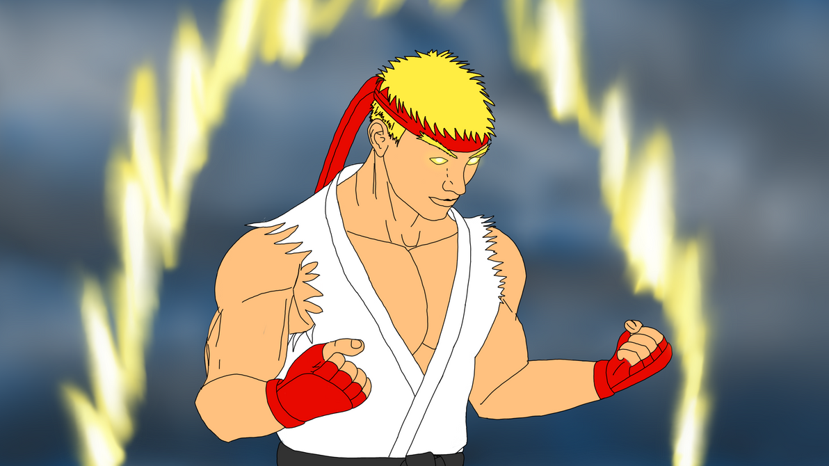 Super Ryu Super Saiyan Ryu by AlternateVisionsGhxt on DeviantArt