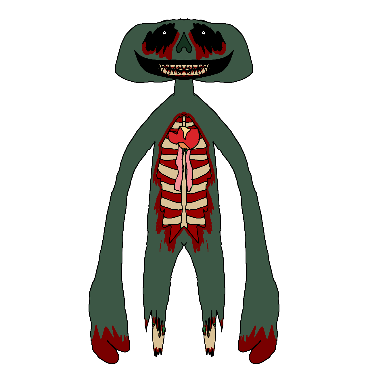 Og jumbo josh monster form redesign by Polisheed on DeviantArt