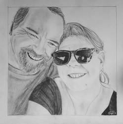 Mom and her BF Portrait