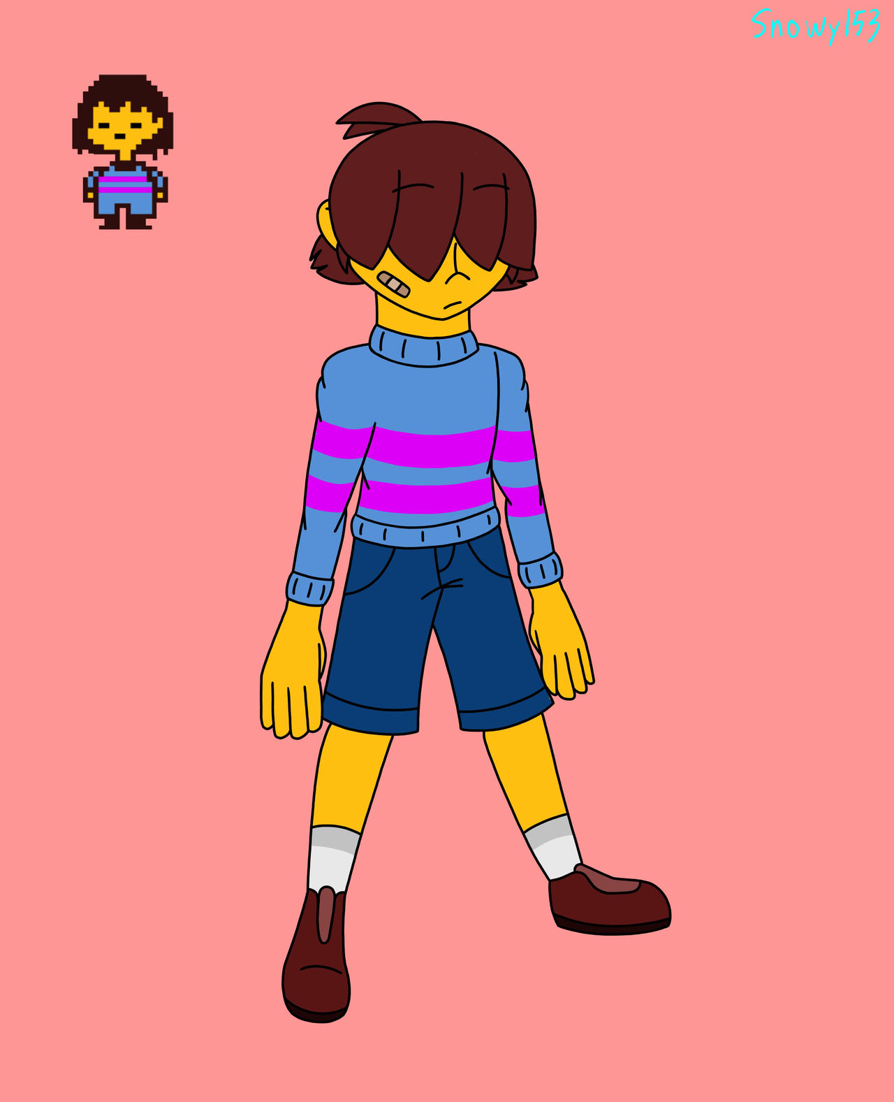 Editable Frisk Frisk design by Snowy153stuff on DeviantArt