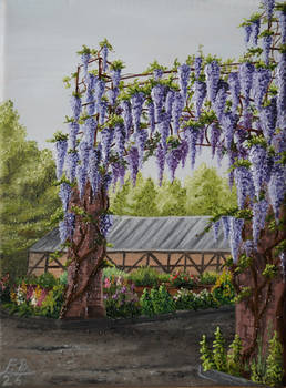 Spring in blue