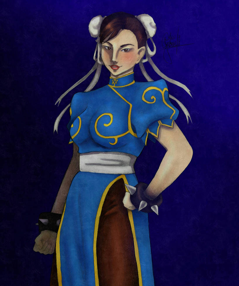 Chun-Li (Street Fighter IV) by gabrlann on DeviantArt
