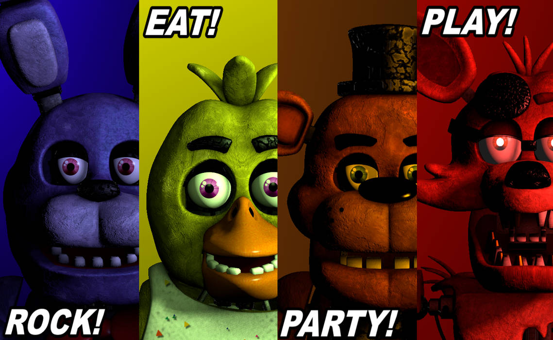 Fnaf 2 Poster V2 By Pycycle On DeviantArt