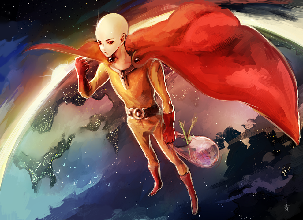 Saitama Wallpaper by DinocoZero on DeviantArt