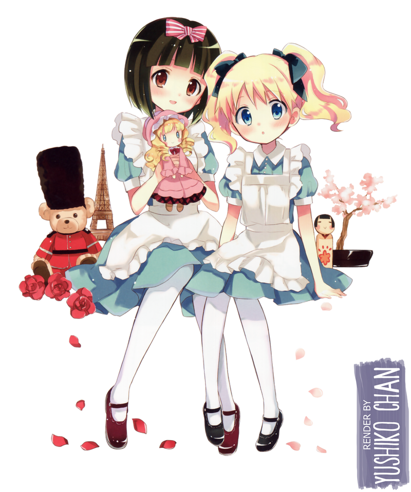 Alice Cartelet And Oomiya Shinobu Render By Yushiko Chan On Deviantart Alice Cartelet And Oomiya Shinobu Render By Yushiko Chan On Deviantart