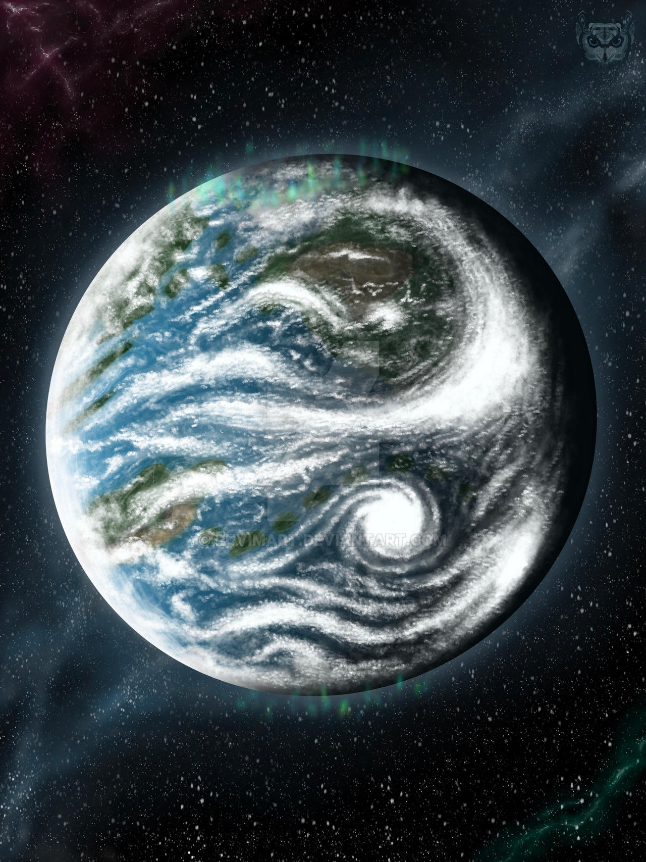 Planet Deviantart New look at the planet Aerwynn by RuvimArt on DeviantArt
