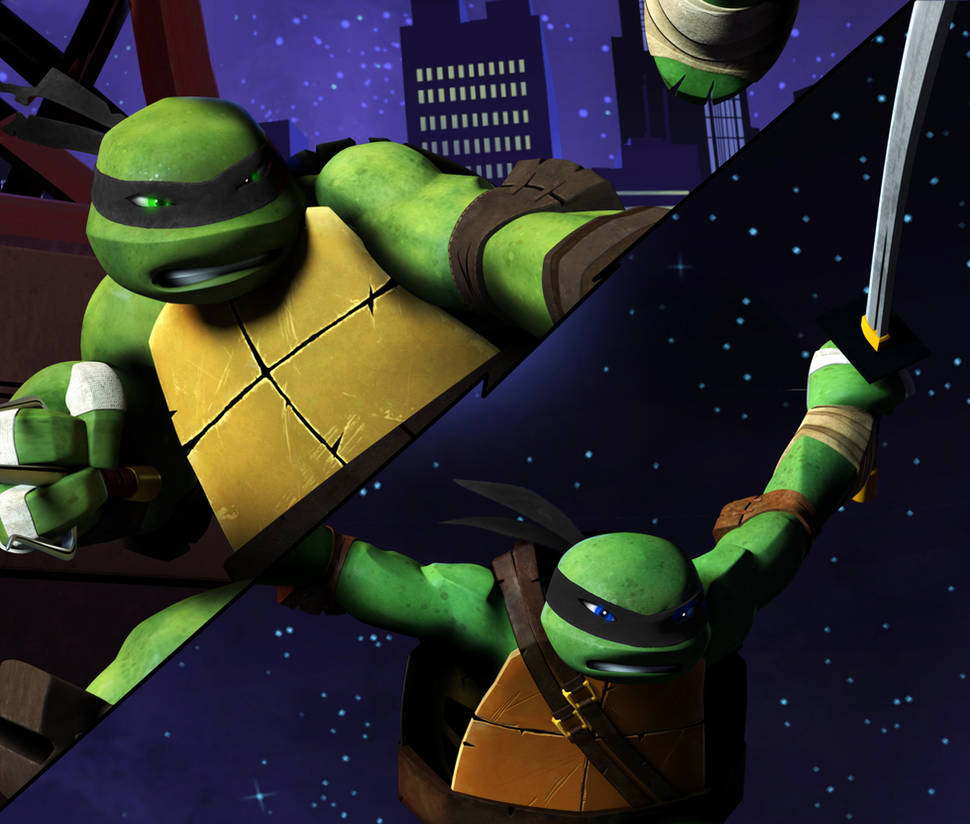 Dark Raph TMNT - Dark Leo and Raph by LadyCreative on DeviantArt
