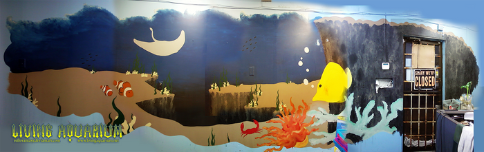 Mural AT Living Aquarium