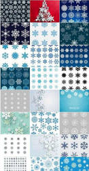 Snowflakes Set EPS