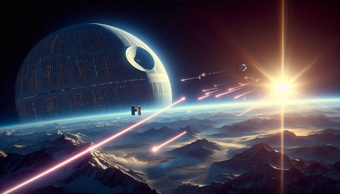 Death Star Rising by cwblaine on DeviantArt