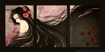 . Poppies triptych. by Lp-dream