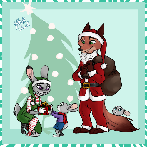 Santa is a Fox (Patreon)