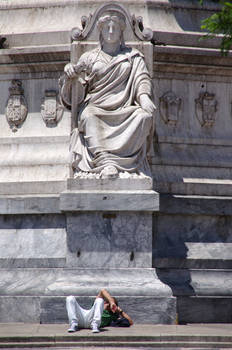 under Justice's watchful eye