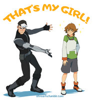 Voltron: That's my girl!