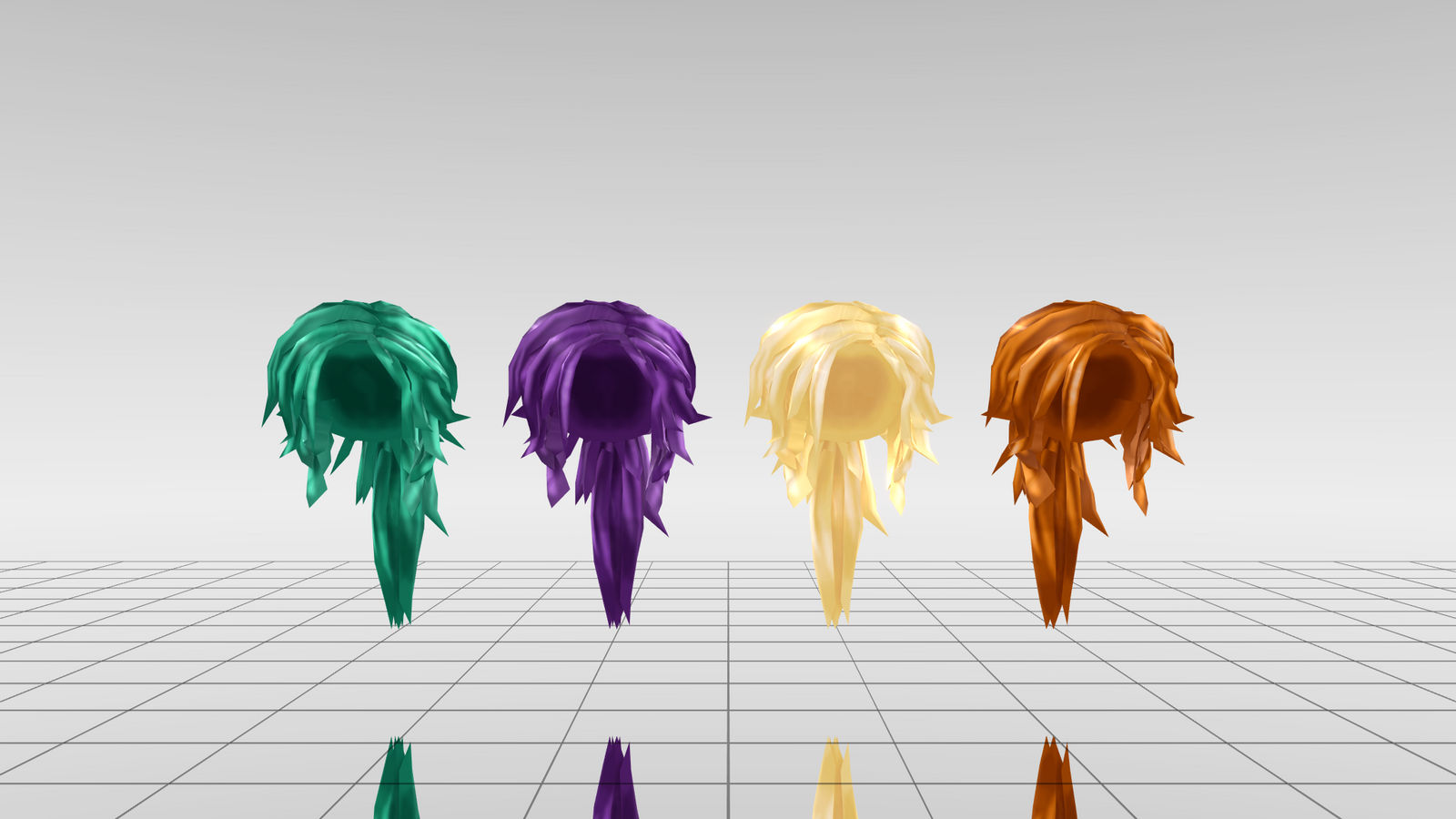 Mmd Roblox Ponytail Hair Dl By Ona2000 On Deviantart - roblox hair model