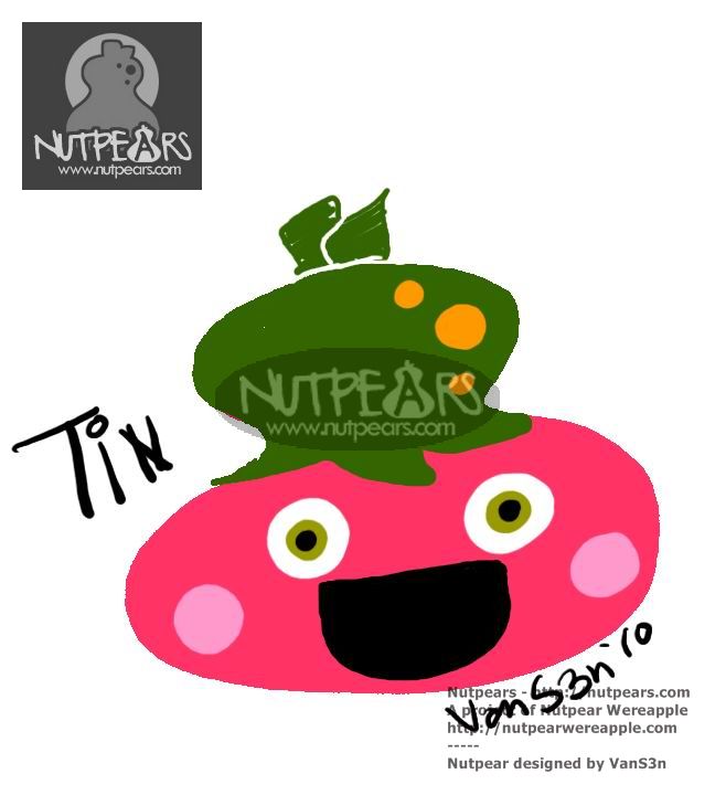 Nutpears - Tin - design