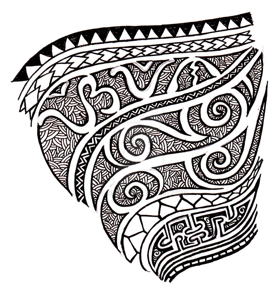 filipino tribal tattoo concept