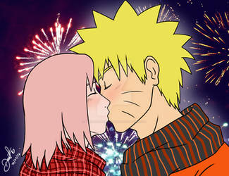 NARUSAKU - finally..I kiss you