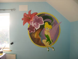 Tinkerbell Wall Mural 4 by cHeal