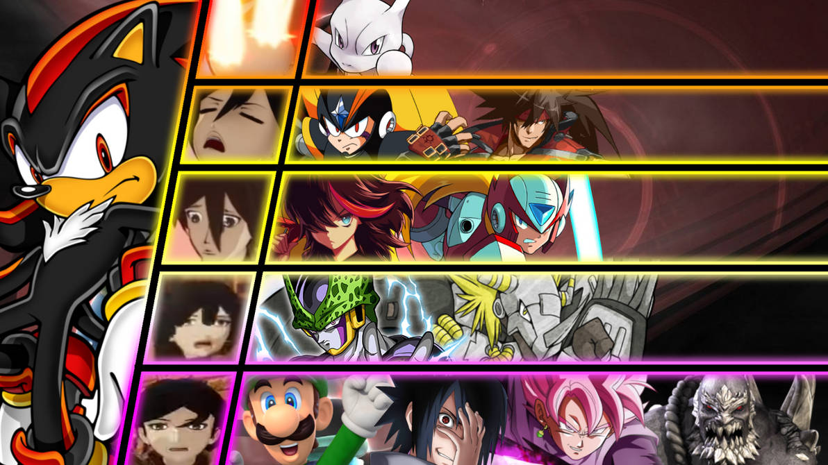 Shadow Tier List by WorthyBoiK on DeviantArt