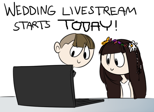 Wedding stream is over!