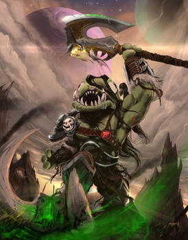 Grommloc - Warlords of Draenor fan art.