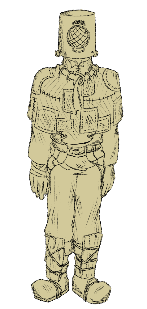 Scrap Demon Deviantart Scrap Knight (full body) by Demon-Gut on DeviantArt