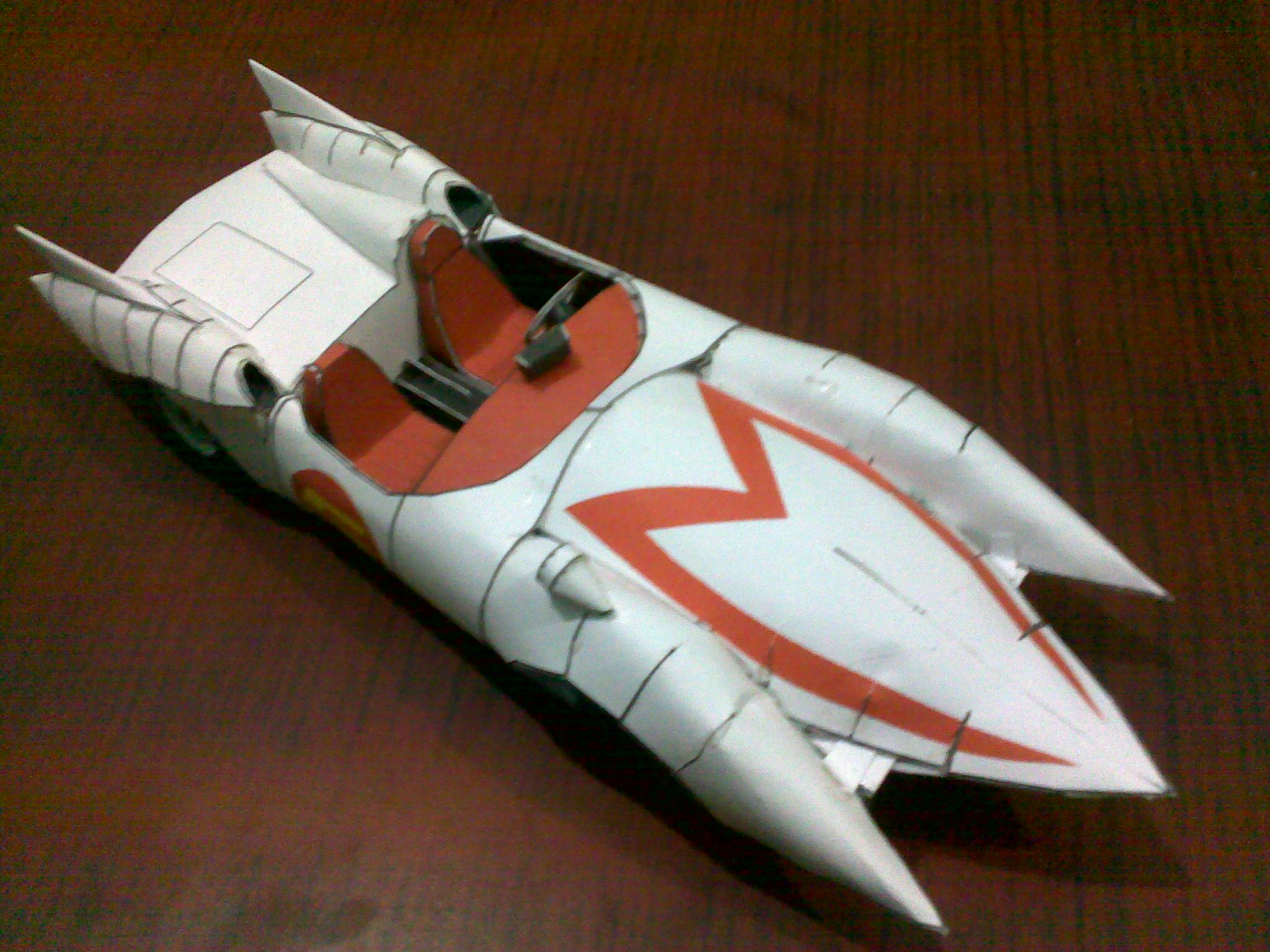 Papercraft Speedometer Speed Racer Mach5 Papercraft 1 by riazmahmood on DeviantArt