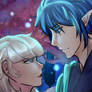 Gardienne and Ezarel -Eldarya-