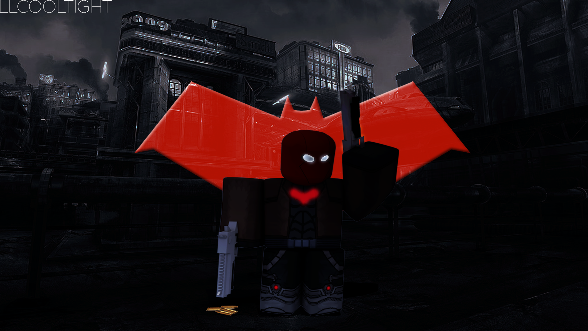 Red Hood Roblox Gfx By Llcooltight On Deviantart - hood roblox png