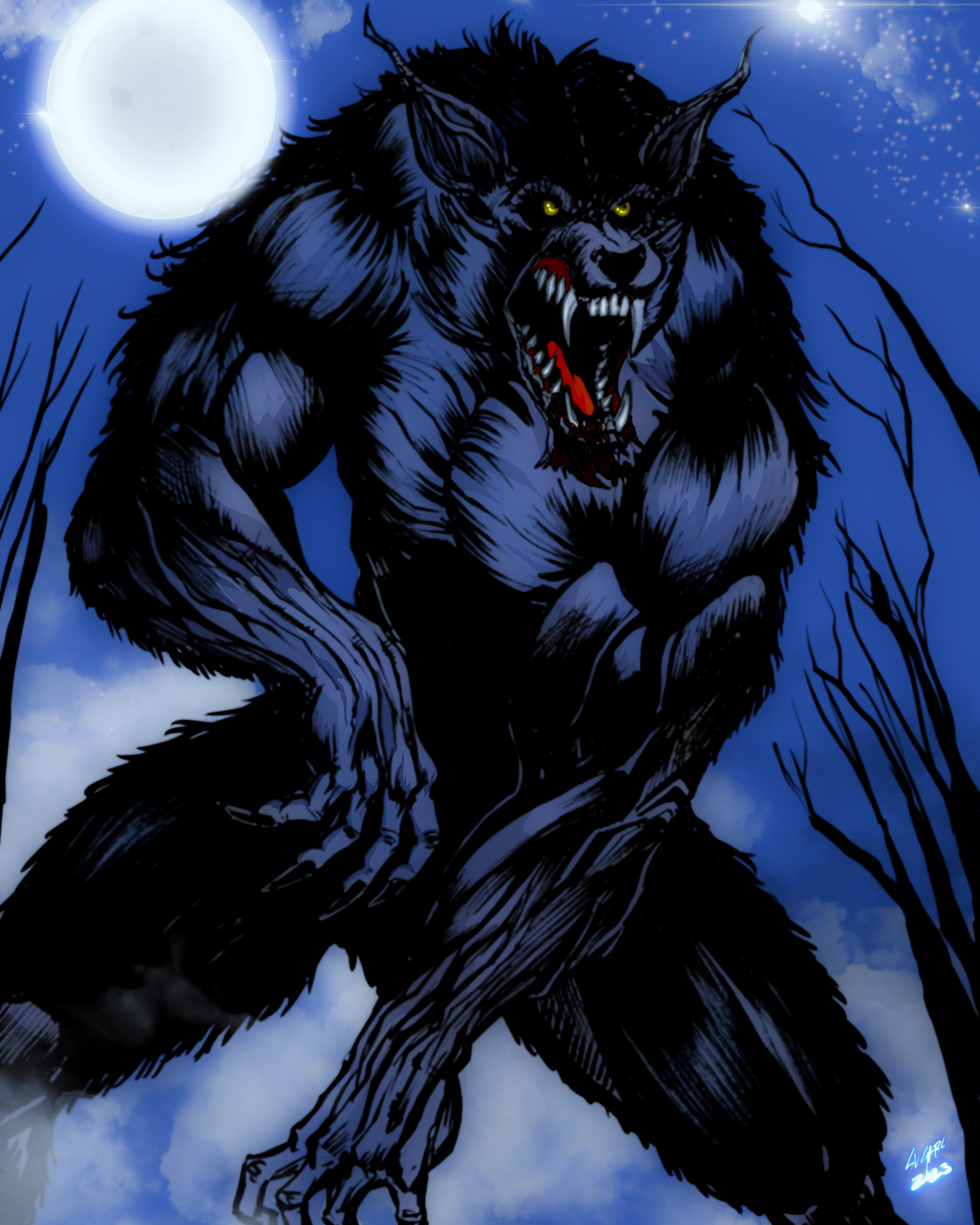 Deviantart Pythos Werewolf Werewolves by Elove74 on DeviantArt