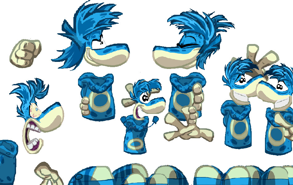 Blue's (Raybox's) Family Photo by BlueRaymanlover on DeviantArt