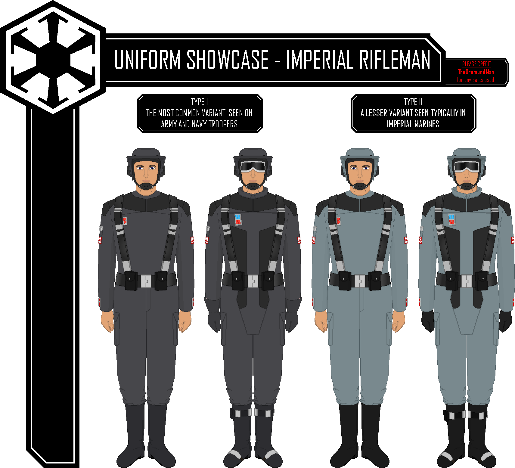 Deviantart Rifleman Guard Uniform Showcase - Imperial Rifleman by TheDromundMan on DeviantArt