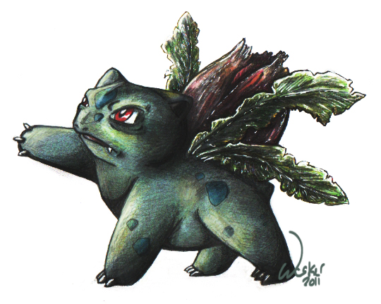 Ivysaur by OwlBulldog