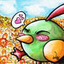 Natu in the spring - ACEO