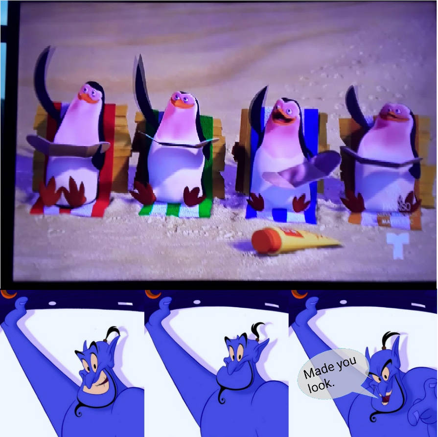 Genie Ending Rocks Madagascar Ending with Genie by ZacharyLeeS3-6 on DeviantArt
