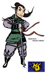 Mulan from Disney's Mulan Commission