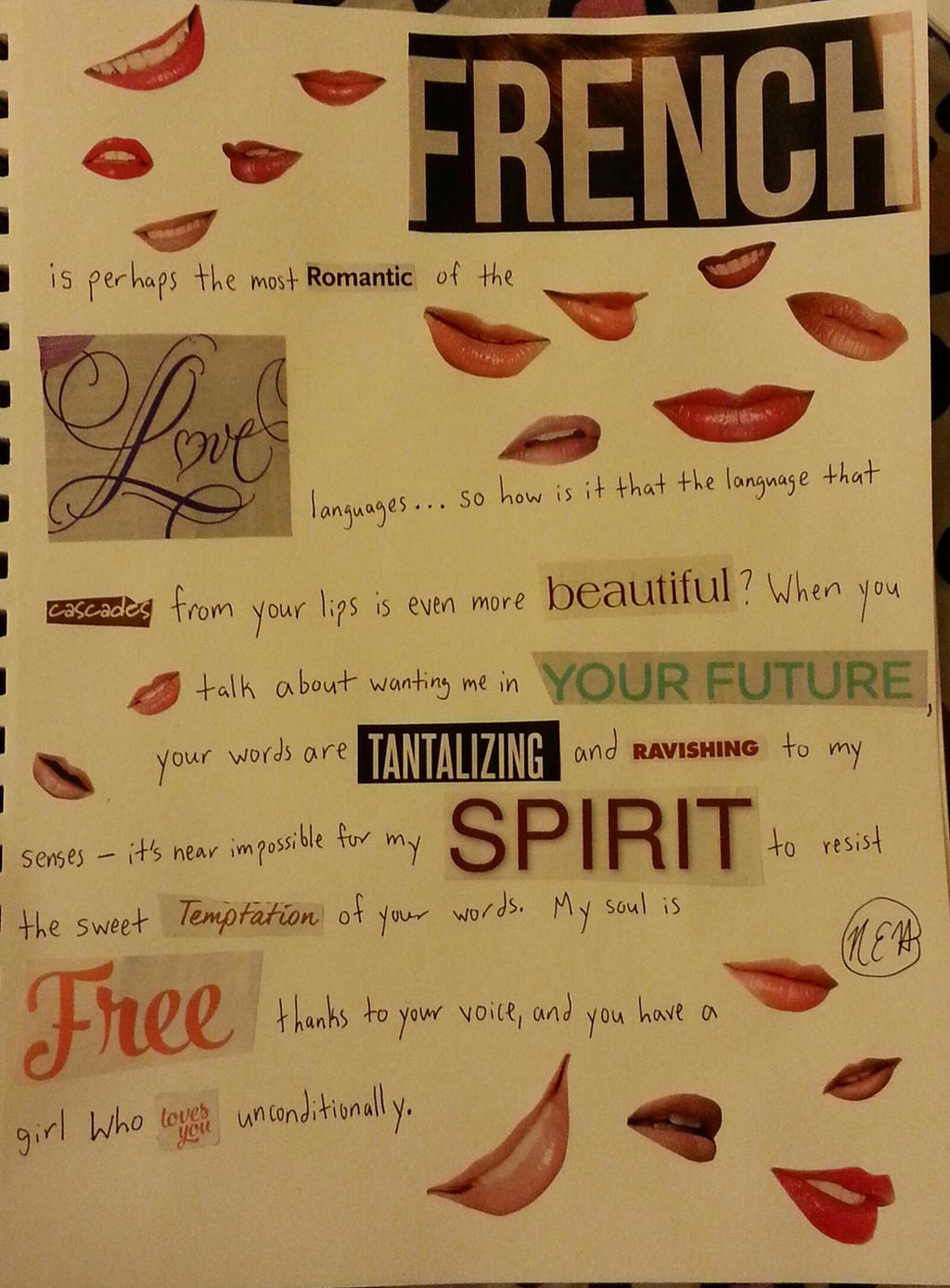 Magazine Ransom Note Poem Yet Another Ransom Note-Style Love Poem by supershadowhuntr95 on DeviantArt