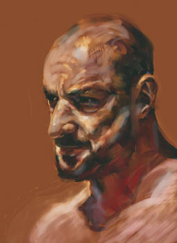 Digital Painting of Man 2