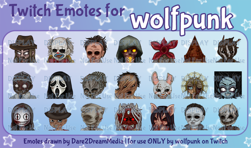 Rlc Wolfpunk Twitch Emotes Set By Dare2dreammedia On Deviantart Rlc Wolfpunk Twitch Emotes Set By Dare2dreammedia On Deviantart