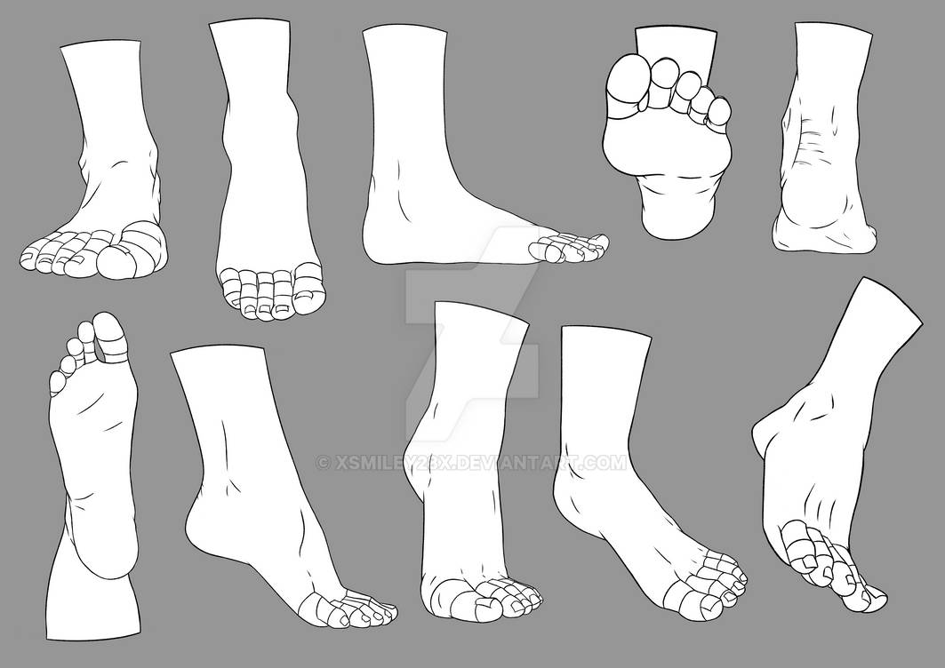Foot Reference Images Feet References (practice) by xsmiley28x on DeviantArt