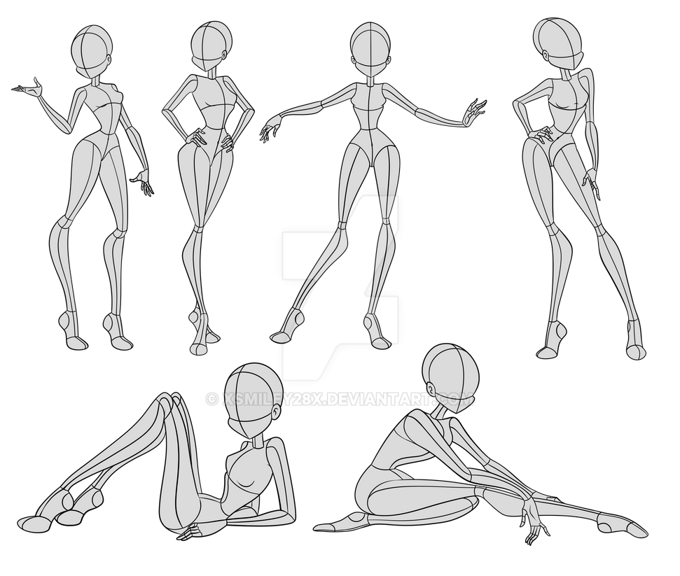 Winx Character Base Winx Club: Bases references (practice) by xsmiley28x on DeviantArt
